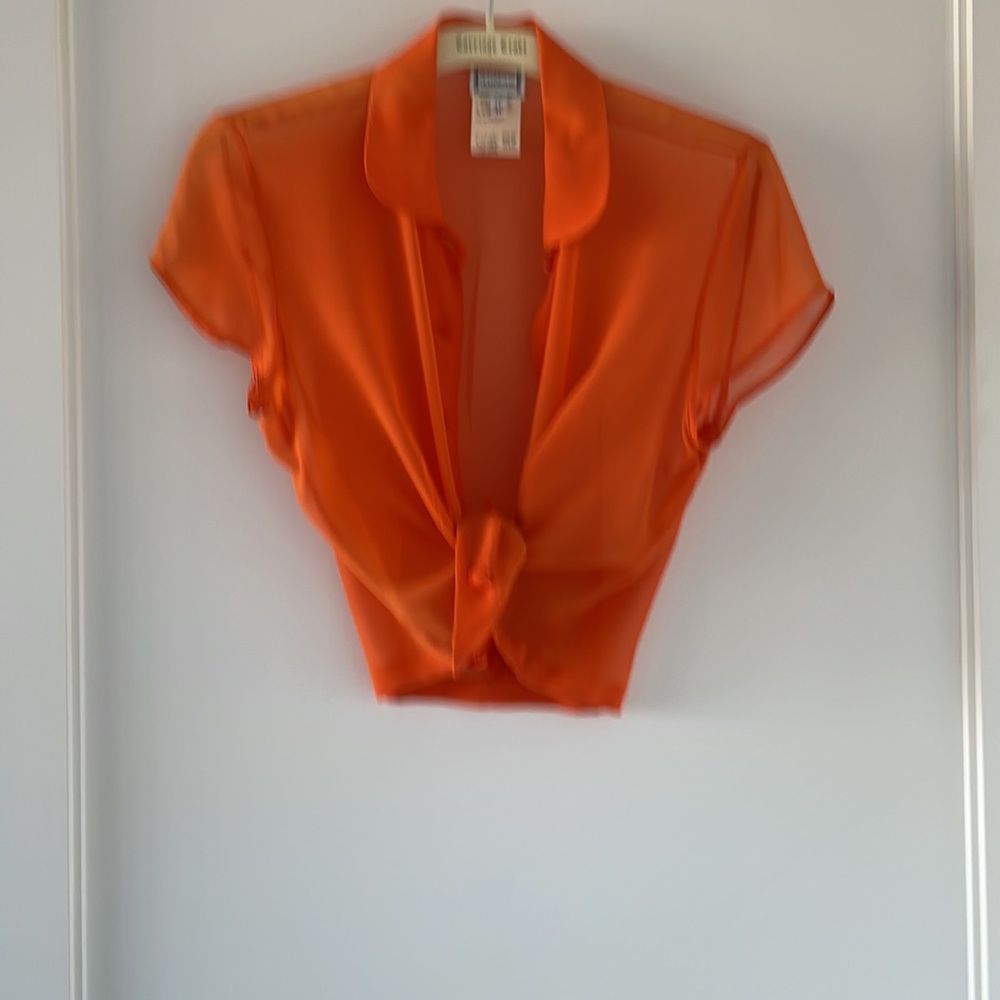 Gianni Versace vintage silk  top